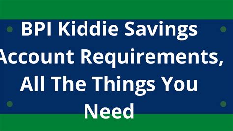 bpi kiddie savings